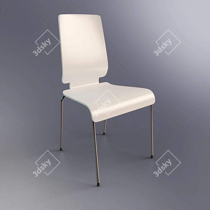 Modern Gilbert Chair 3D model image 1