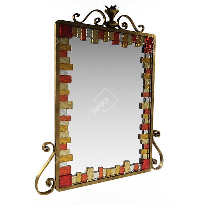 Elegant Reflective Beauty SPC07 3D model image 1