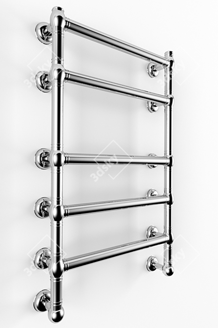 Sleek Margaroli Towel Warmer 3D model image 1