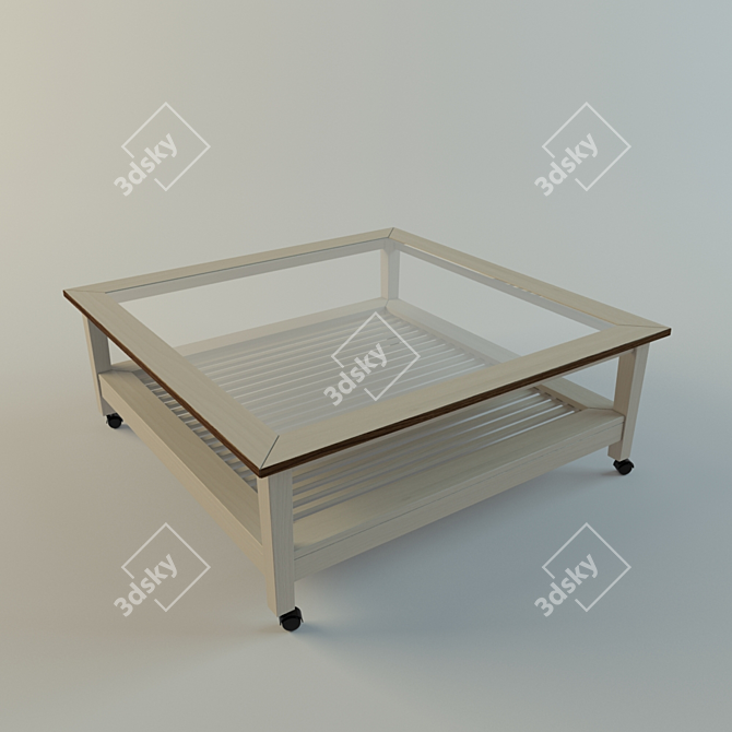 Modern Coffee Table 3D model image 1