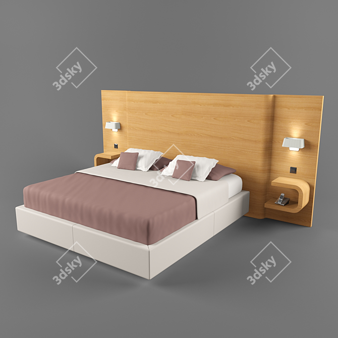 Europeo Contract: Modern Hotel Furniture 3D model image 1