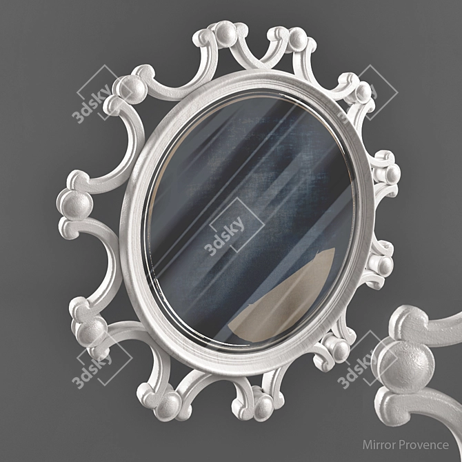 Provence Mirror: Elegant Reflections 3D model image 1