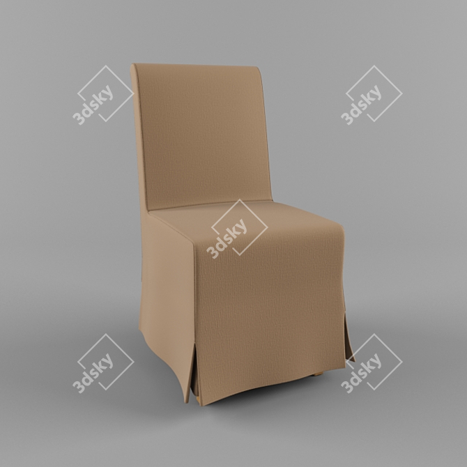 Classic Camilla Chair 3D model image 1