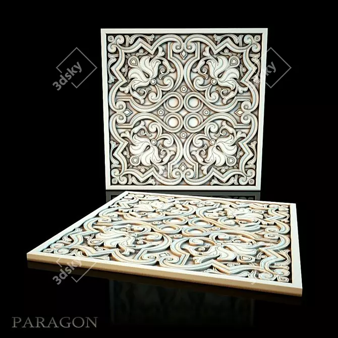 Uzbek Artisanal Thread 3D model image 1