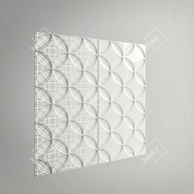 Cris Feel Ceramic Tile 3D model image 1