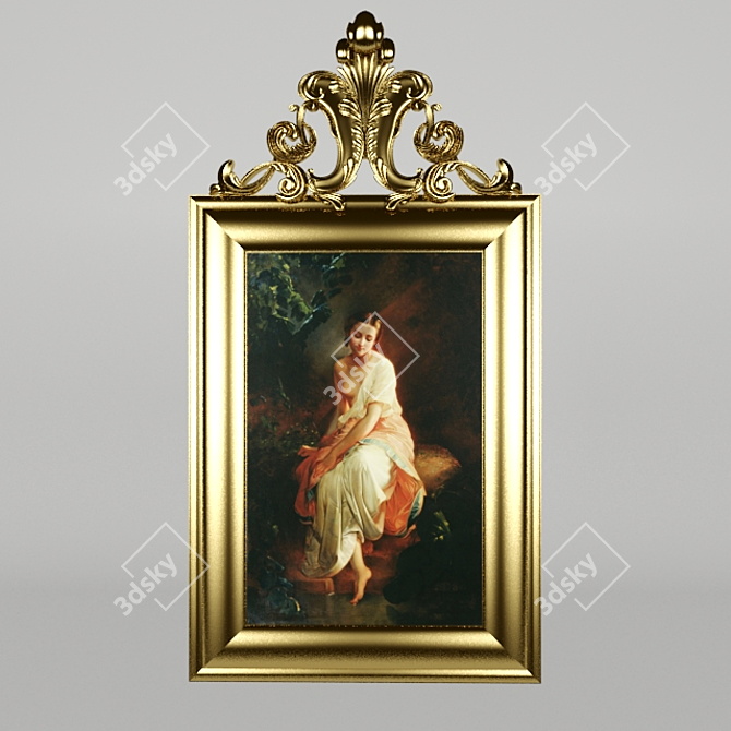 Classic Artwork | Antique Paintings 3D model image 1