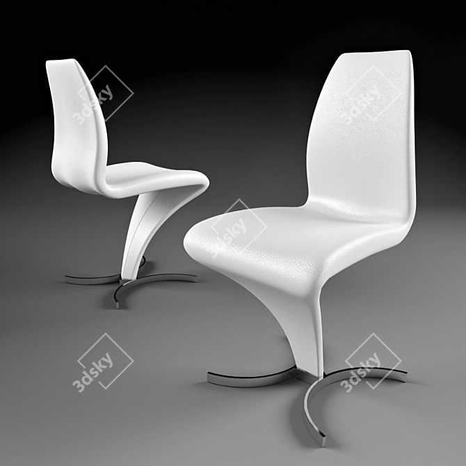 Sleek Italian Design: Cattelan Italia Betty 3D model image 1