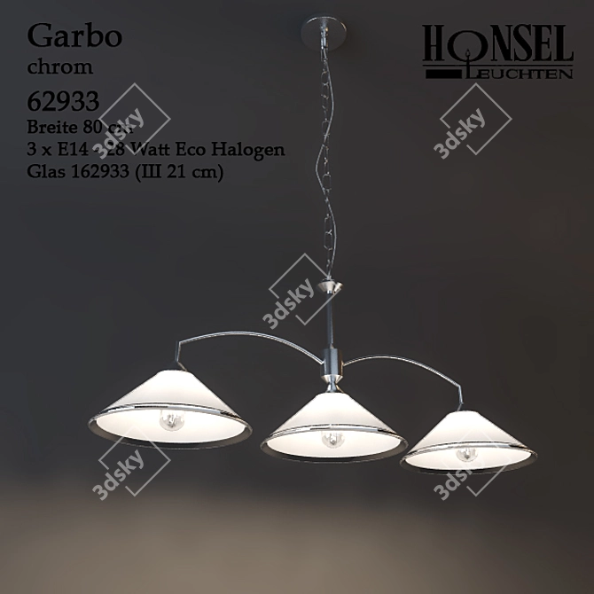 Honsel 62933: Elegant Lighting Solution 3D model image 1