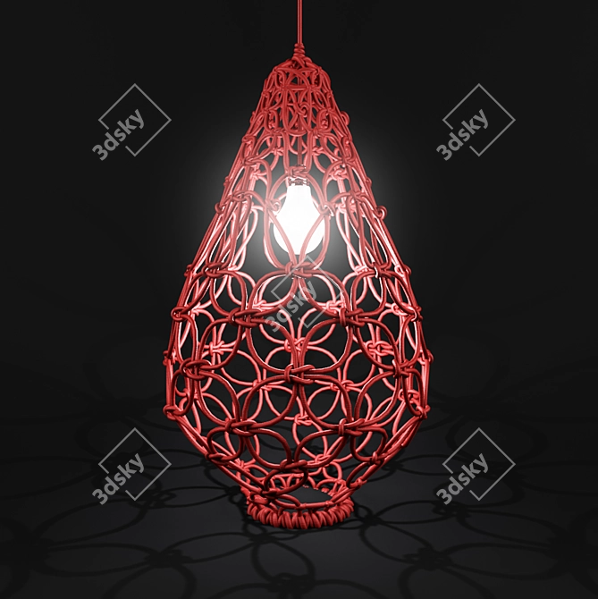 Artisan Crafted Pendant Lighting 3D model image 1