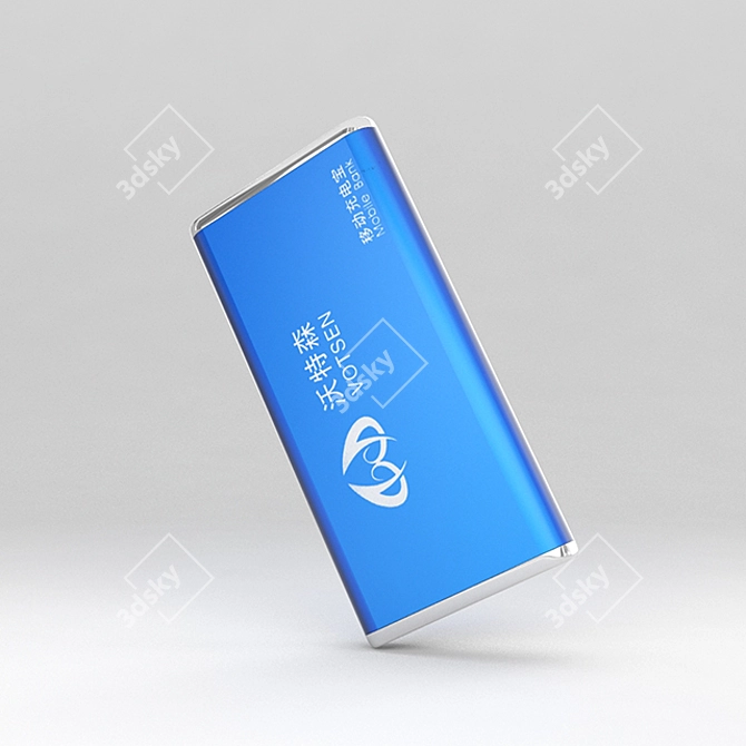 Portable Laptop Power Bank 3D model image 1