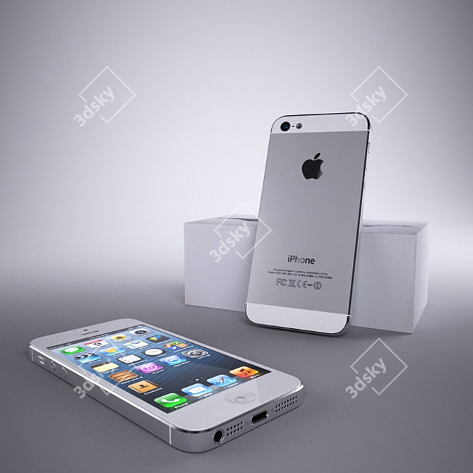 iPhone 5: Next Generation Tech 3D model image 1