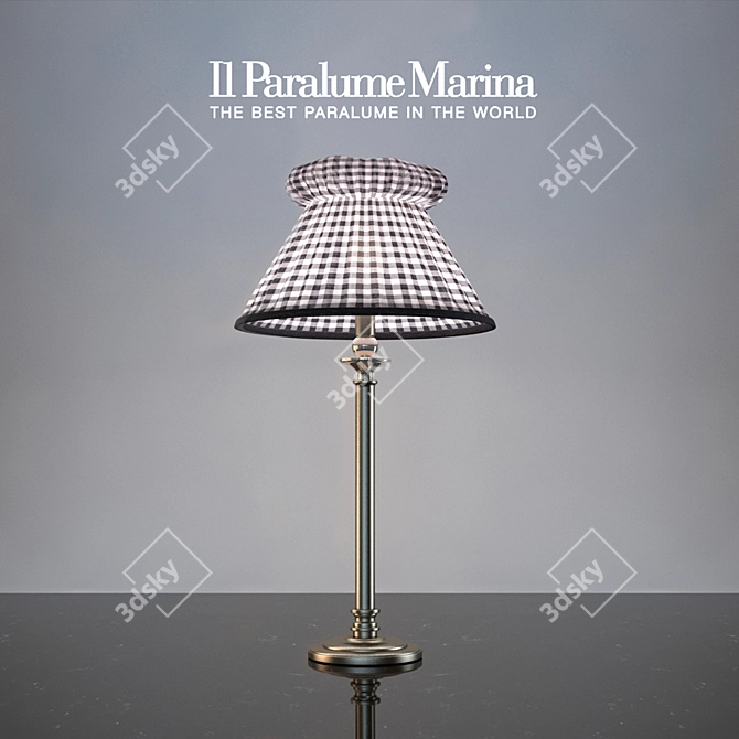 Elegant Table Lamp: Il Paralume Marina 3D model image 1