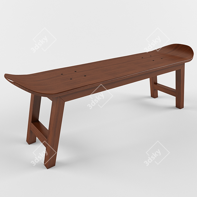  Skate-Home Stool 3D model image 1