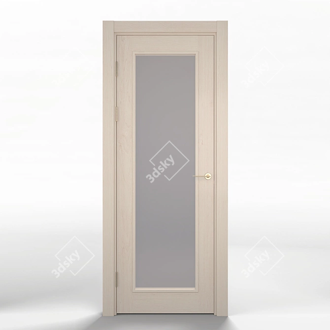 Miola M1 Wood Door 3D model image 1