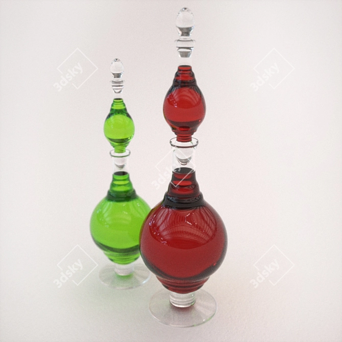 Title: Compact Beverage Pourer 3D model image 1