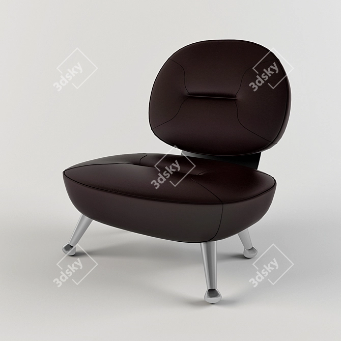 Photorealistic Armchair 3D model image 1