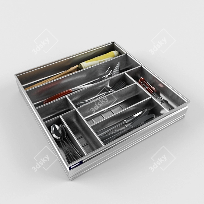 Efficient Storage Solution: TANDEMBOX with ORGA-LINE 3D model image 1