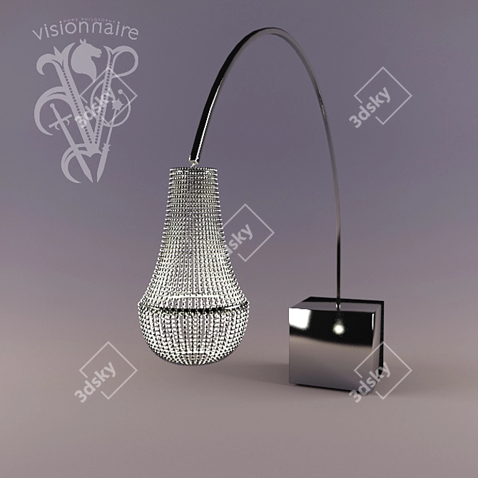 Graal Luxury Floor Lamp 3D model image 1