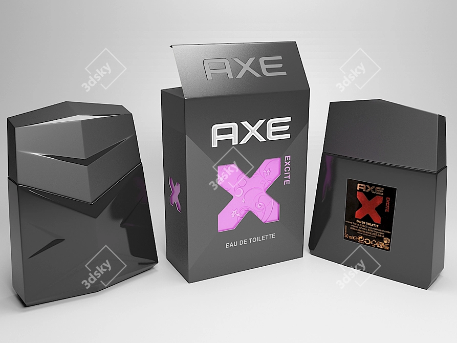 Seductive Fragrance by AXE EXCITE 3D model image 1