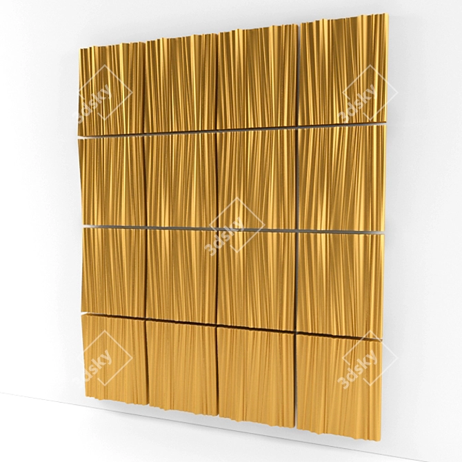 Stunning 3D Artpole Burgen Panels 3D model image 1