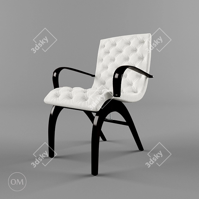 IL Loft Herman Capitonne HM32 Chair 3D model image 1