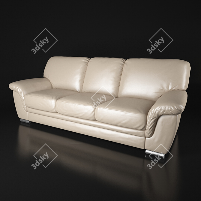 Ariel Pohjanmaan 3-seat Sofa 3D model image 1