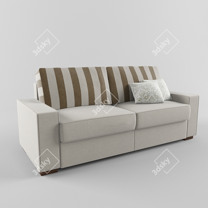 Pohjanmaan Cindy Sofa - Timeless Finnish Elegance 3D model image 1