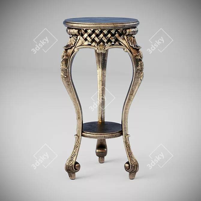 Elegant Console Table by Angelo Cappellini 3D model image 1