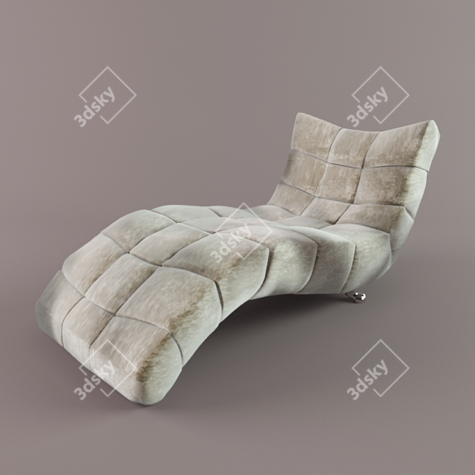 Modern 12th Max Daybed 3D model image 1