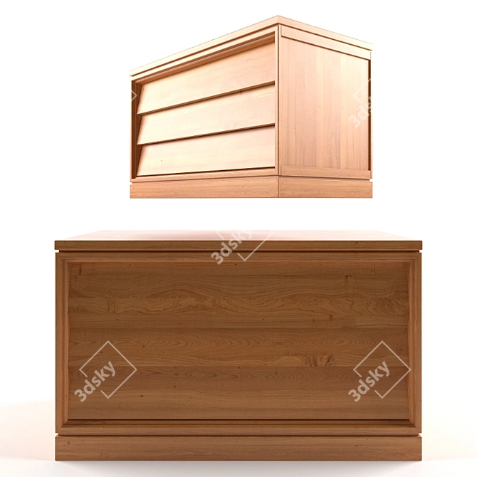 Classic Shoe Cabinet: Morelato 3D model image 1