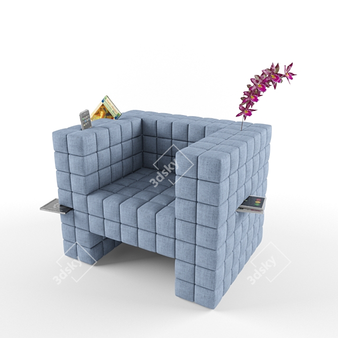 ErgoChair: The Perfect Solution 3D model image 1