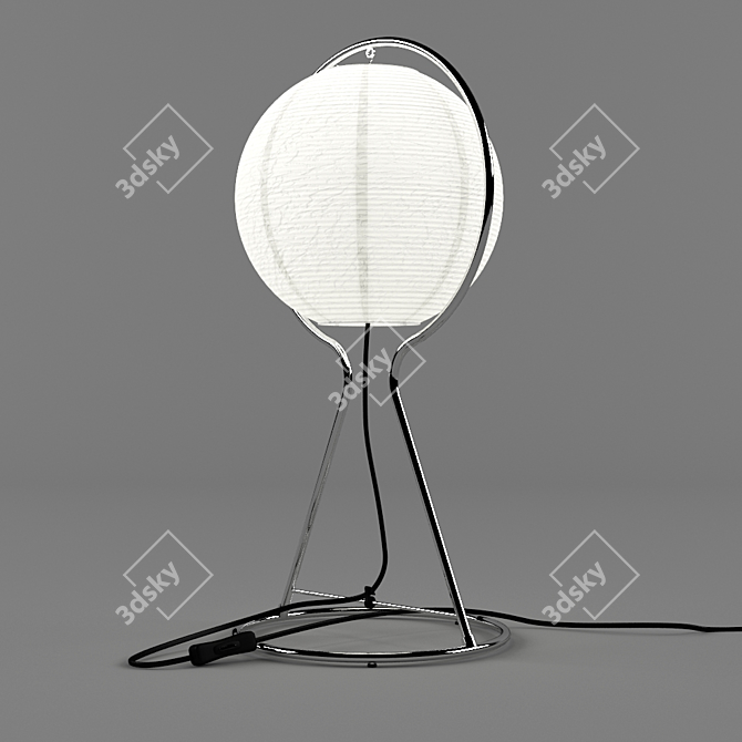 Title: Sleek VATE Lamp Table 3D model image 1