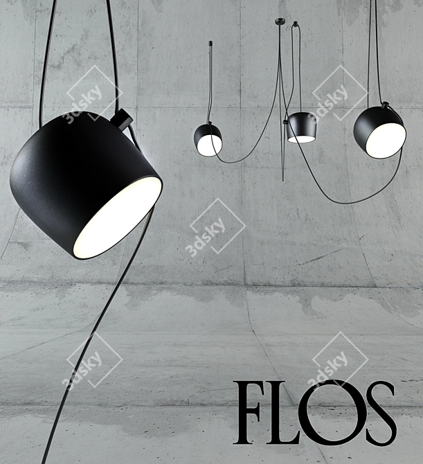FLOS Aim Pendant Light 3D model image 1
