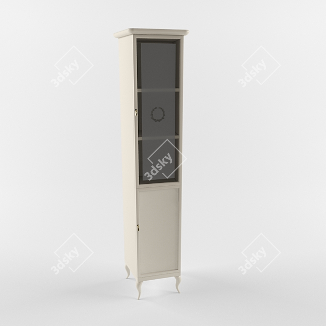 Eurodesign Ciliegio Bathroom Cabinet 3D model image 1