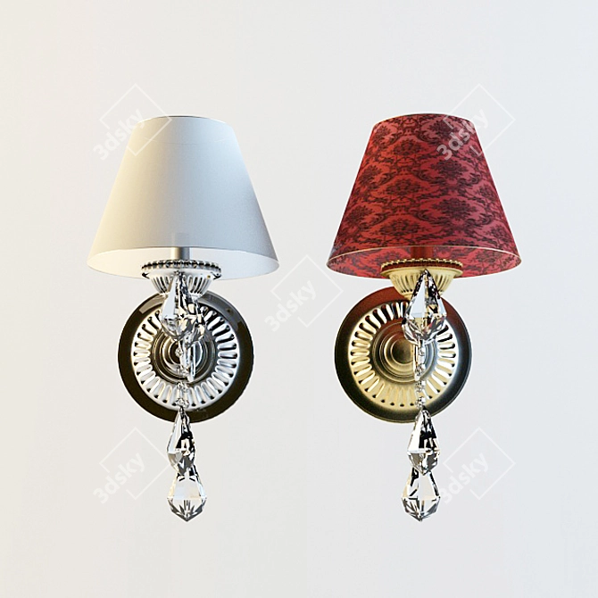 Classic Wall Sconce 3D model image 1