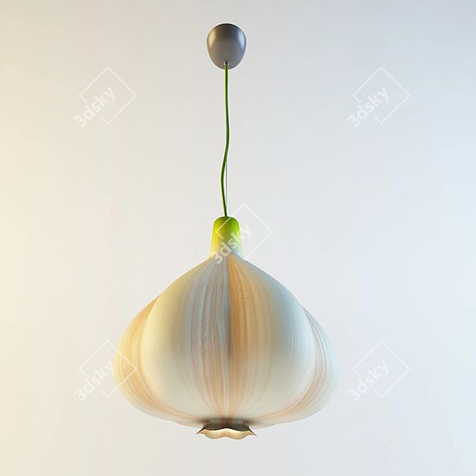 Garlic Glow Lamp 3D model image 1