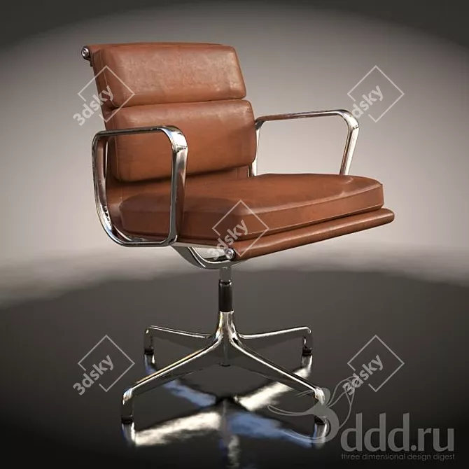 Herman Miller Eames Soft Pad 3D model image 1