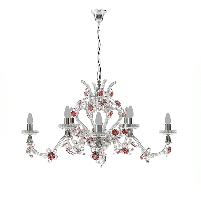 Luxury Masiero Chandelier 3D model image 1