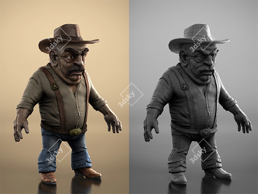 Title: Sheriff - Tactical Training Essential 3D model image 1