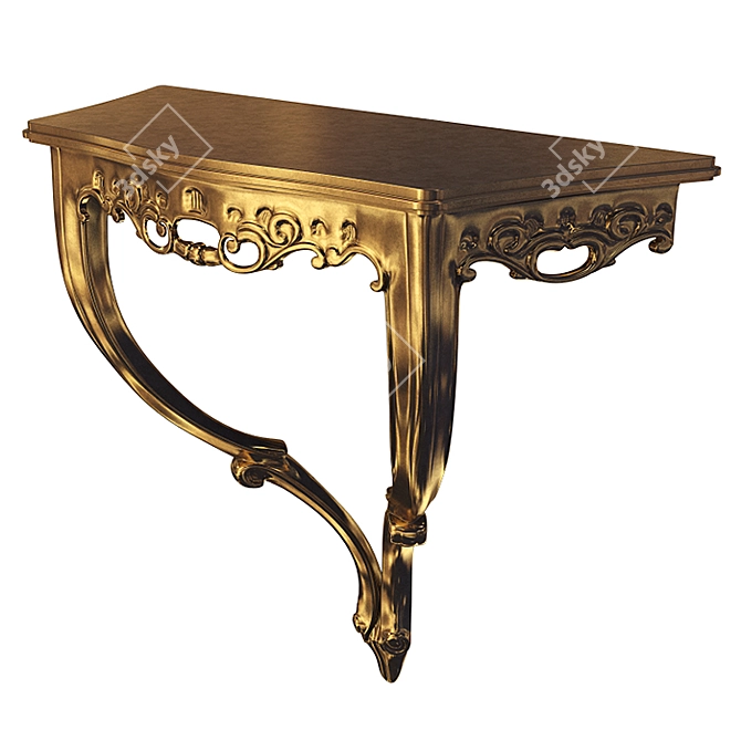 Sleek Console Table - Bandecca 3D model image 2