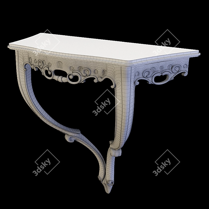 Sleek Console Table - Bandecca 3D model image 5