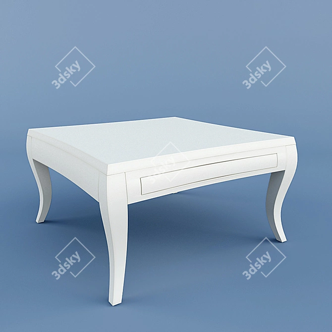 Quadro Orimiks Coffee Table 3D model image 1