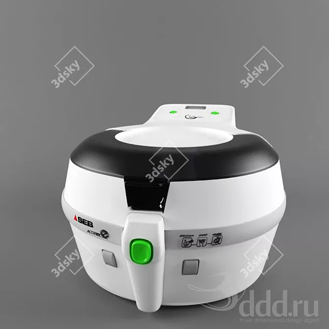 Crispy Fryer for Delicious Meals 3D model image 1