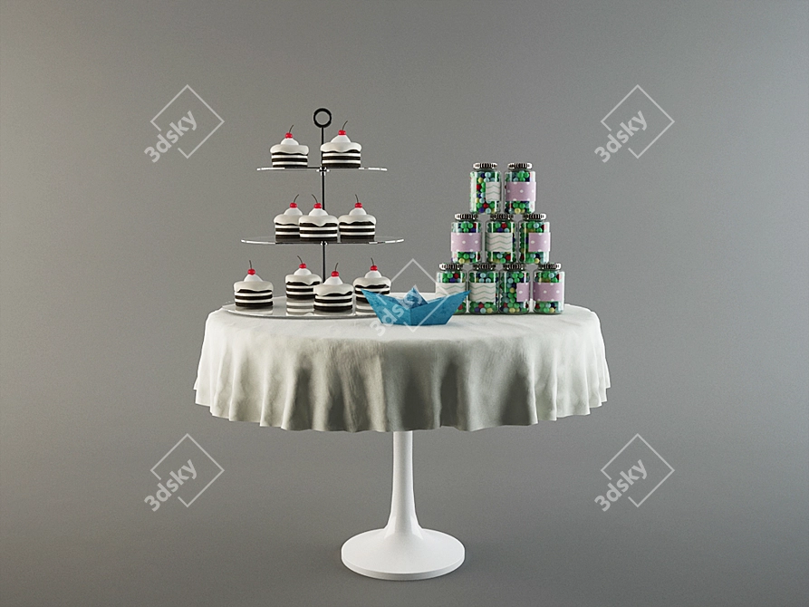 Delicious Sweet Collection 3D model image 1