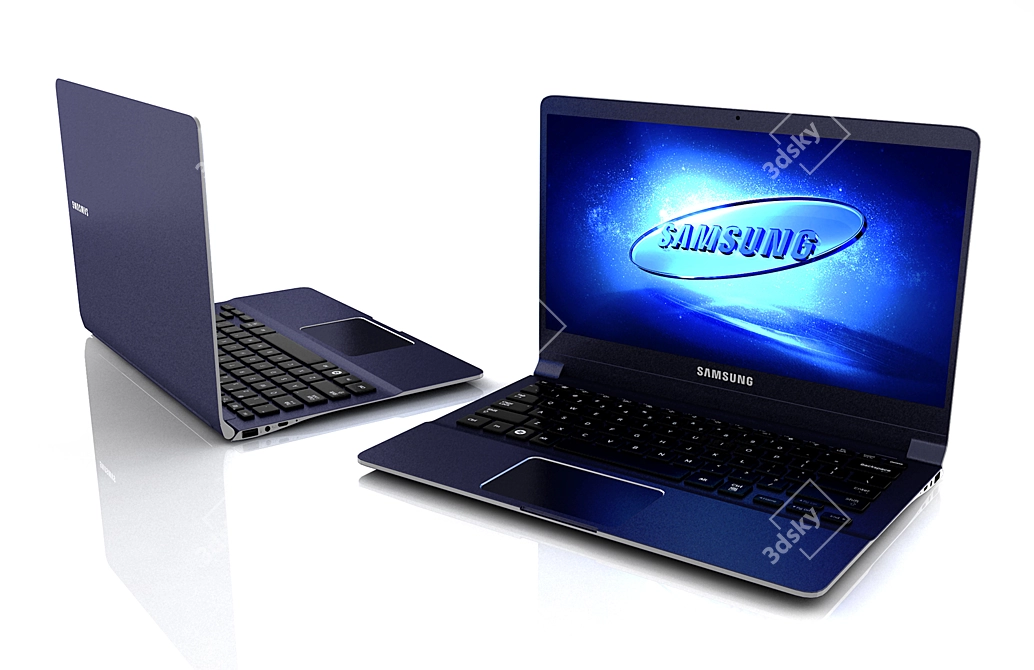 Advanced Performance Laptop: New Series 9 3D model image 1