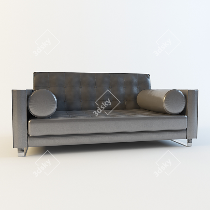 Cozy Chelsea 2-Seat Sofa 3D model image 1