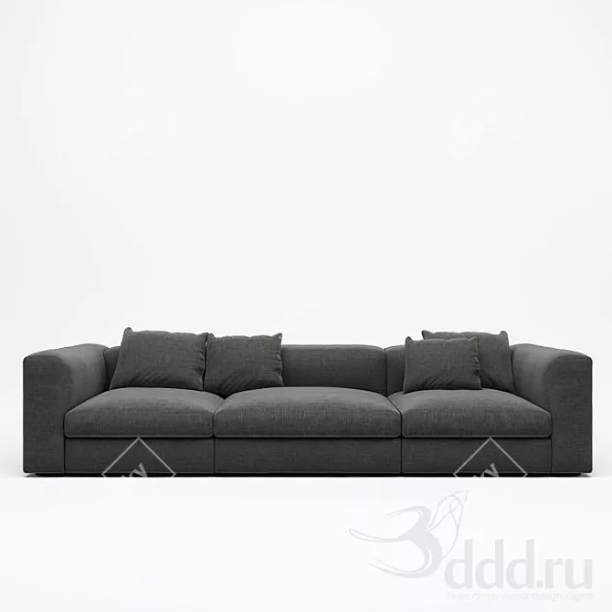 Modern CAMERICH Sofa: 3dsmax + VRay 3D model image 1