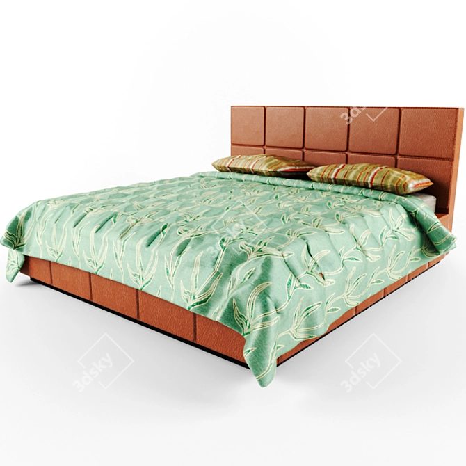 Dream Haven Bed 3D model image 1