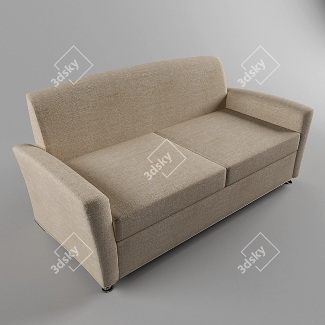 ComfortMax Sofa Set 3D model image 1