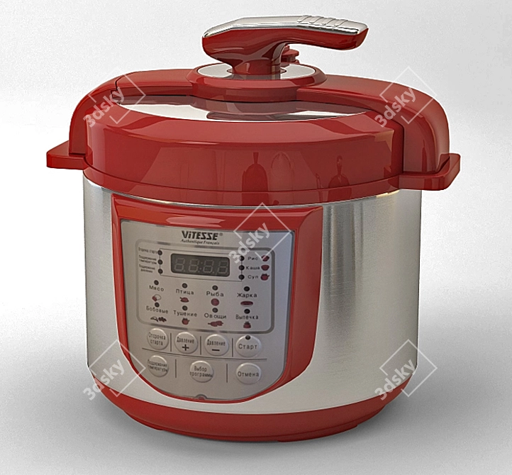 Vitess-524 MultiCooker: Simplify Your Cooking 3D model image 1